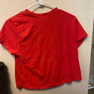 tom & jerry crop top t-shirt